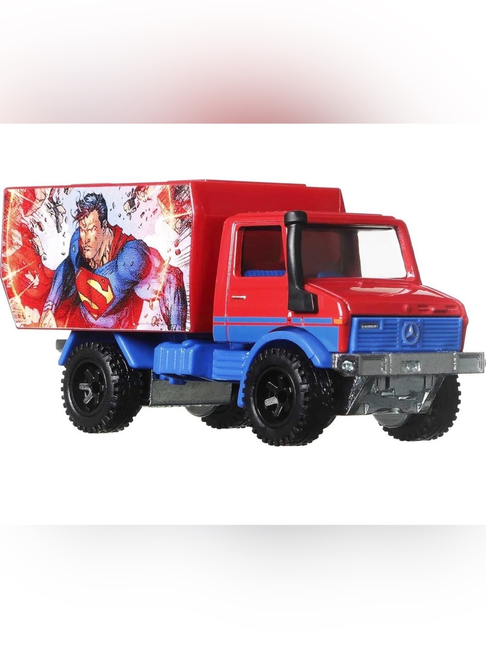 Hot Wheels 2016 Premium Diecast 1:64 Superman ‘88 Mercedes Truck Pre-Used